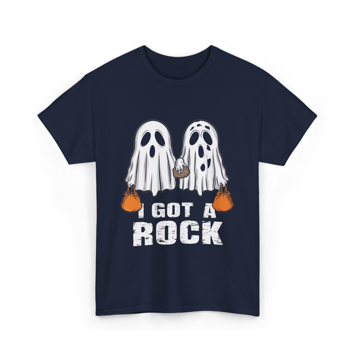 I Got A Rock Halloween T-Shirt - Navy