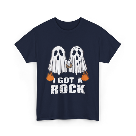 I Got A Rock Halloween T-Shirt - Navy