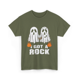 I Got A Rock Halloween T-Shirt - Military Green