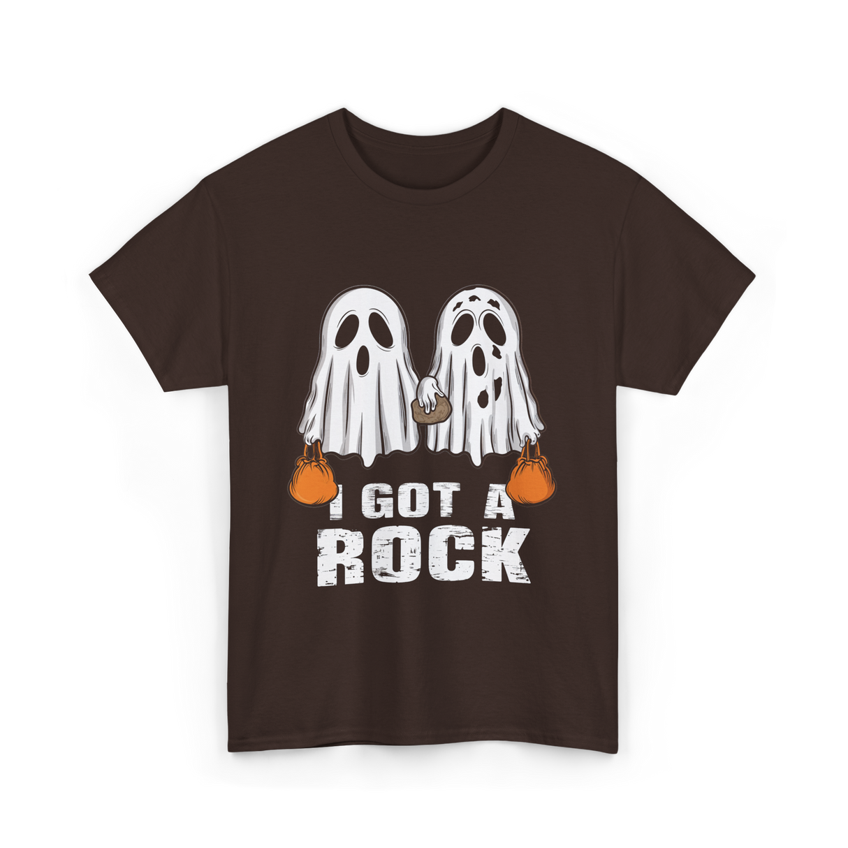 I Got A Rock Halloween T-Shirt - Dark Chocolate