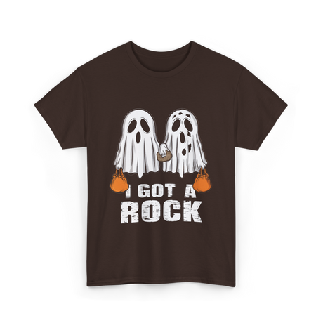 I Got A Rock Halloween T-Shirt - Dark Chocolate