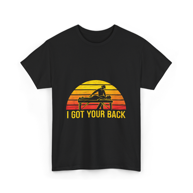 I Got Your Back Massage T-Shirt - Black