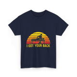 I Got Your Back Massage T-Shirt - Navy