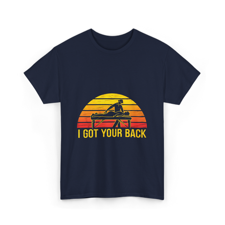 I Got Your Back Massage T-Shirt - Navy