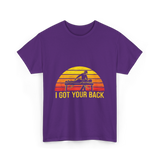 I Got Your Back Massage T-Shirt - Purple