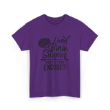 I Had Brain Surgery Surgeries Survivor T-Shirt - Purple