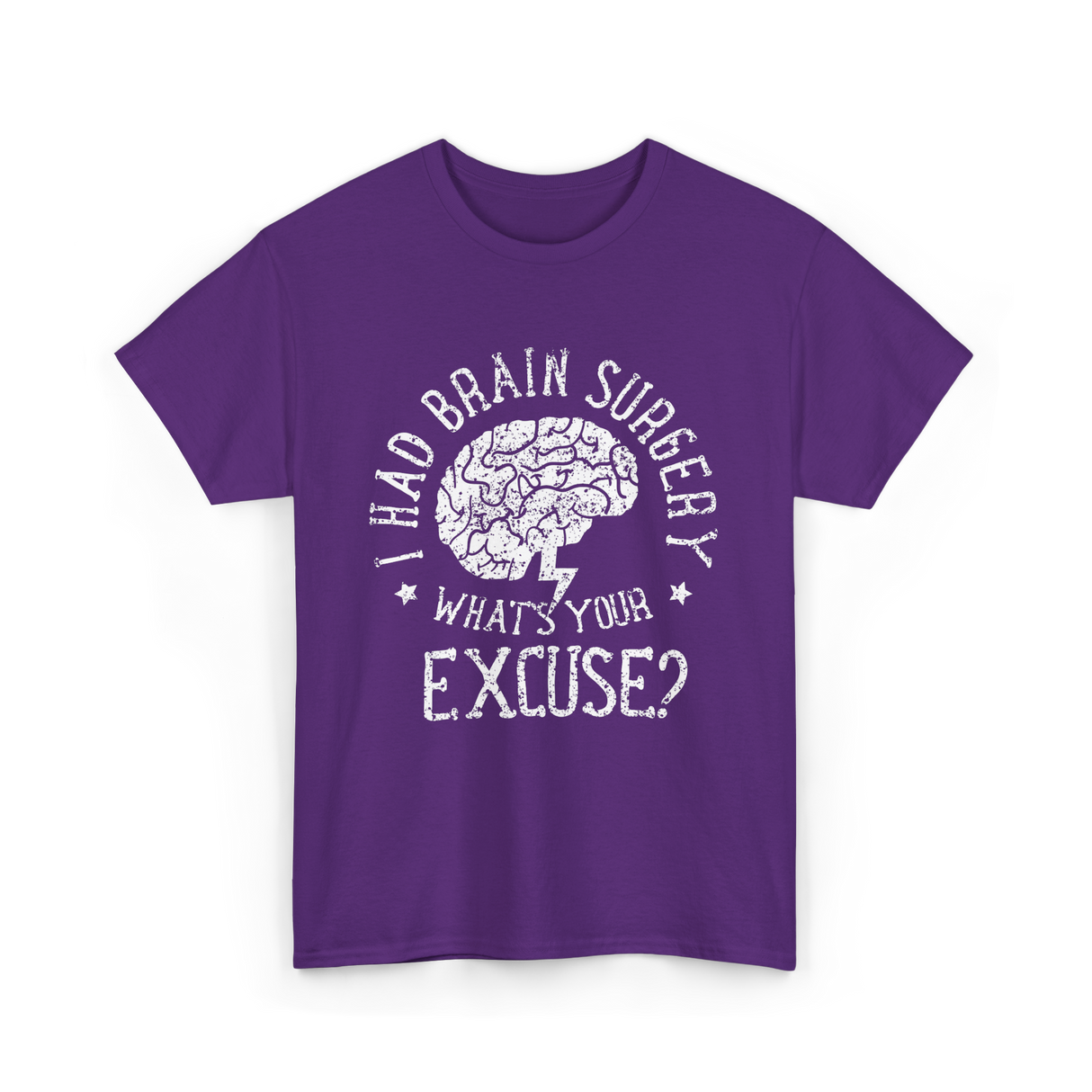 I Had Brain Surgery Survivor T-Shirt - Purple