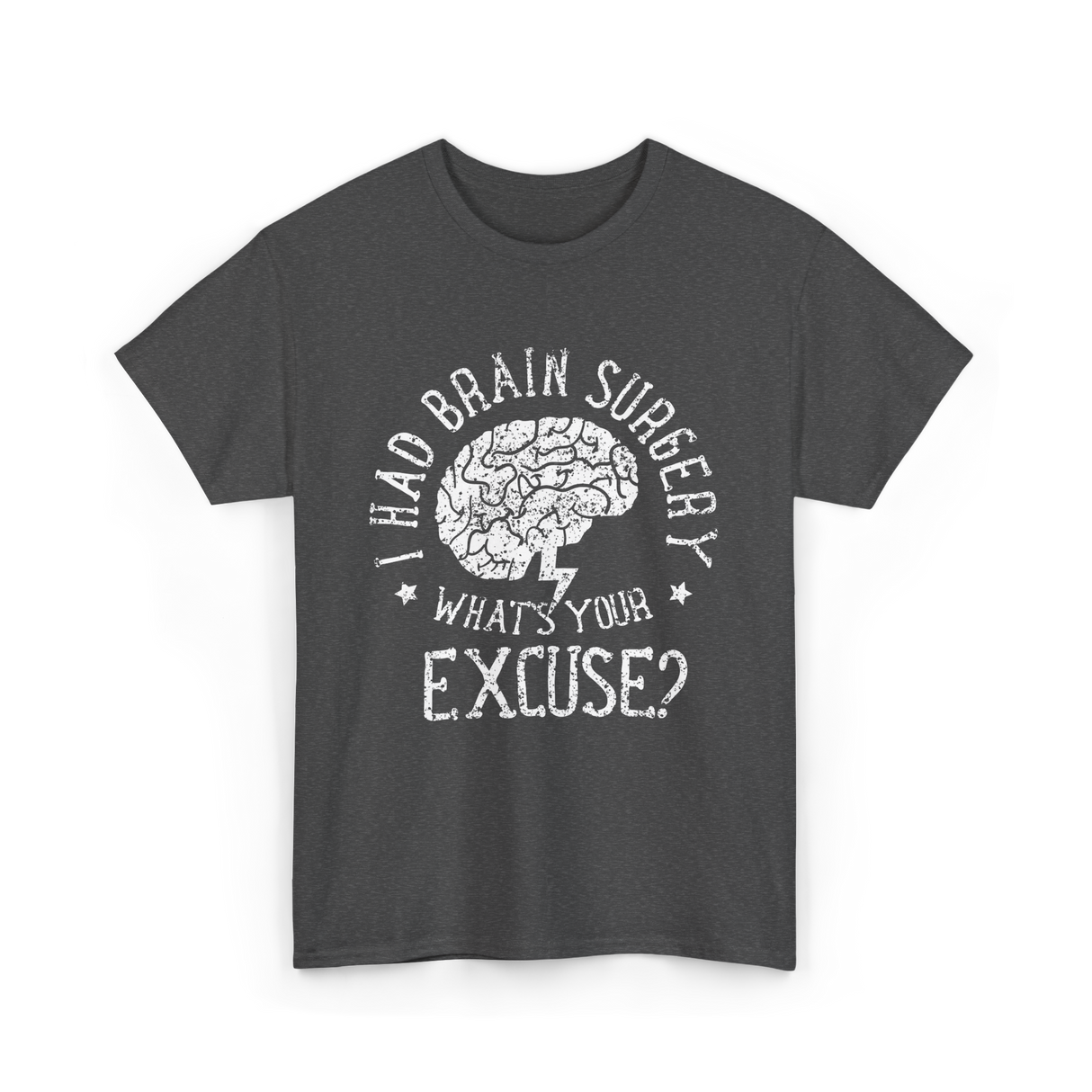 I Had Brain Surgery Survivor T-Shirt - Dark Heather