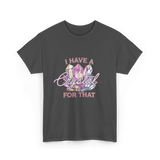 I Have A Crystal Spiritual Healing T-Shirt - Dark Heather