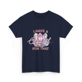 I Have A Crystal Spiritual Healing T-Shirt - Navy