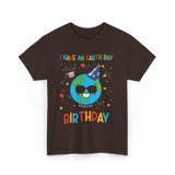 I Have An Earth Day Birthday Nature T-Shirt - Dark Chocolate