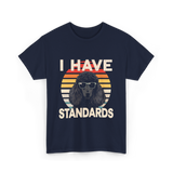 I Have Standards Poodle T-Shirt - Navy