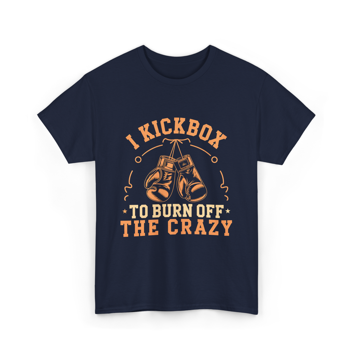 I Kickbox Kickboxing T-Shirt - Navy