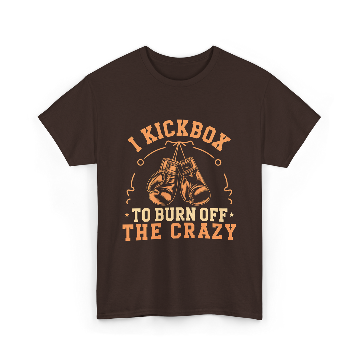 I Kickbox Kickboxing T-Shirt - Dark Chocolate