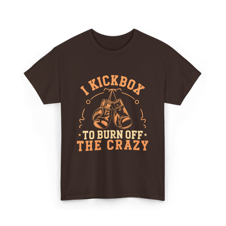 I Kickbox Kickboxing T-Shirt - Dark Chocolate