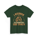 I Kickbox Kickboxing T-Shirt - Forest Green