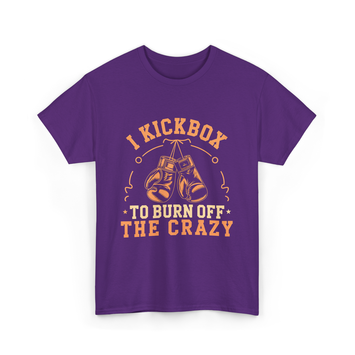 I Kickbox Kickboxing T-Shirt - Purple