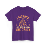 I Kickbox Kickboxing T-Shirt - Purple