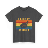 I Like It Moist Thanksgiving T-Shirt - Dark Heather