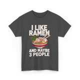 I Like Ramen Ramen Bowl T-Shirt - Dark Heather