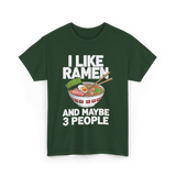 I Like Ramen T-Shirt - Forest Green