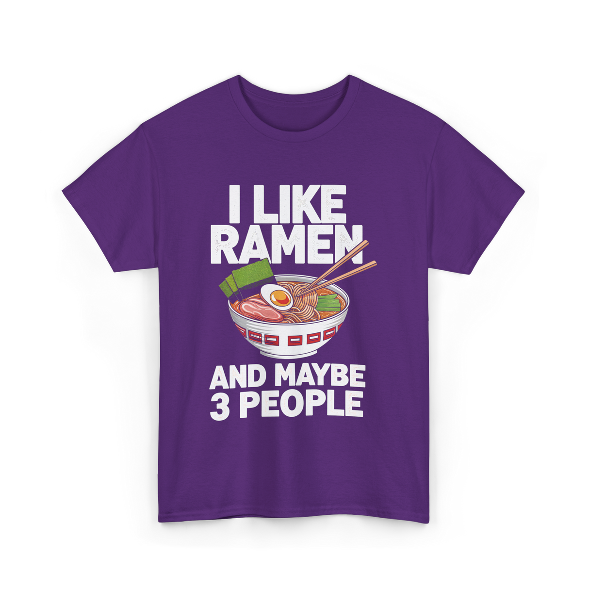 I Like Ramen T-Shirt - Purple