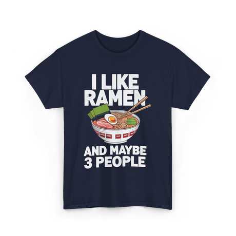 I Like Ramen T-Shirt - Navy