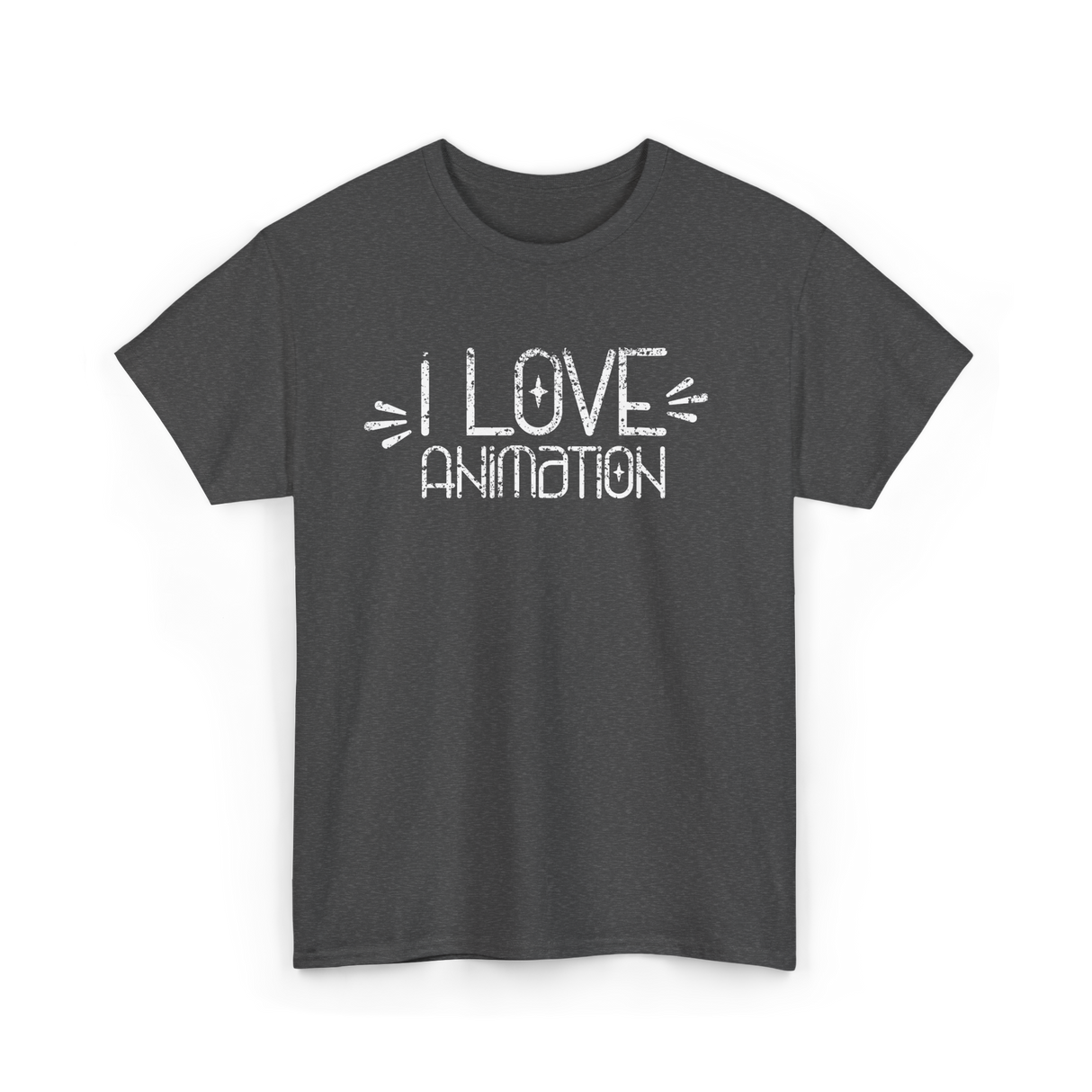 I Love Animation Animation Animator T-Shirt - Dark Heather