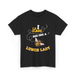 I Love Beeing A Lunch Lady T-Shirt - Black