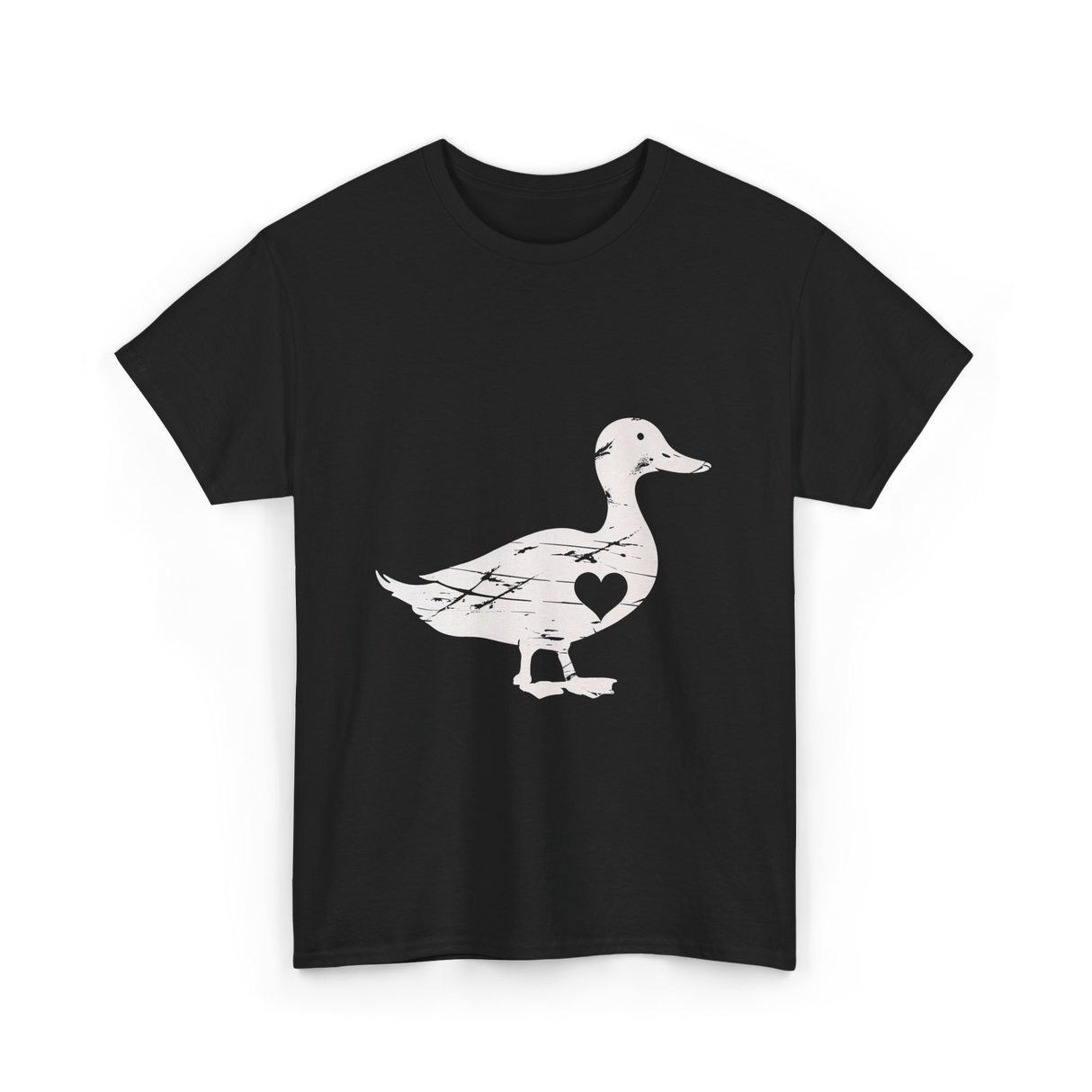 I Love Ducks Duck Lover T-Shirt - Black