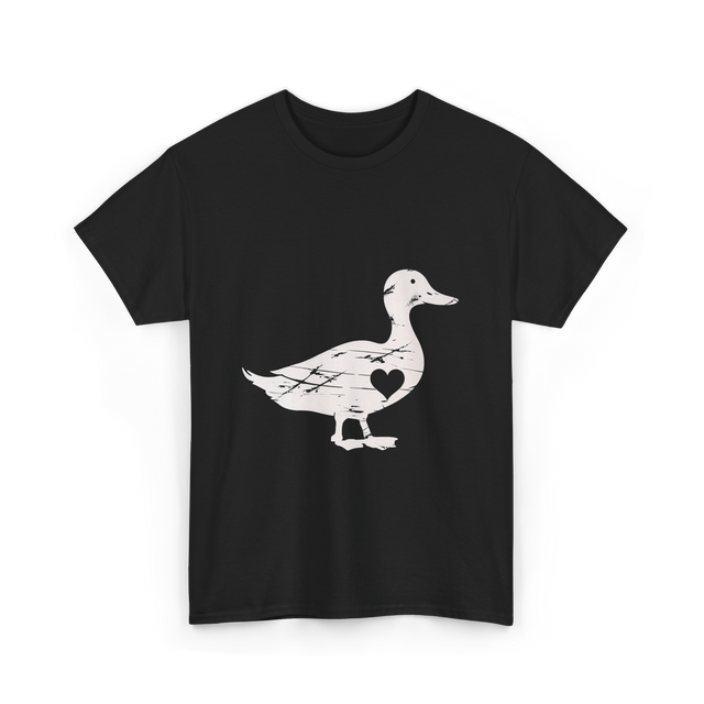 I Love Ducks Duck Lover T-Shirt - Black