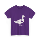 I Love Ducks Duck Lover T-Shirt - Purple