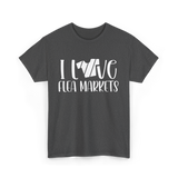 I Love Flea Markets Flea Market T-Shirt - Dark Heather