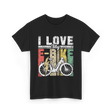 I Love My E-Bike Cycling Electric Rider T-Shirt - Black