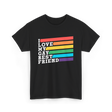 I Love My Gay Best Friend Pride T-Shirt - Black