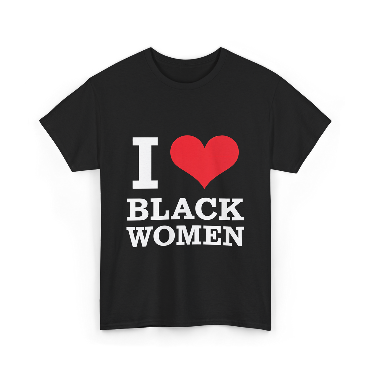 I Love Women Pride T-Shirt - Black