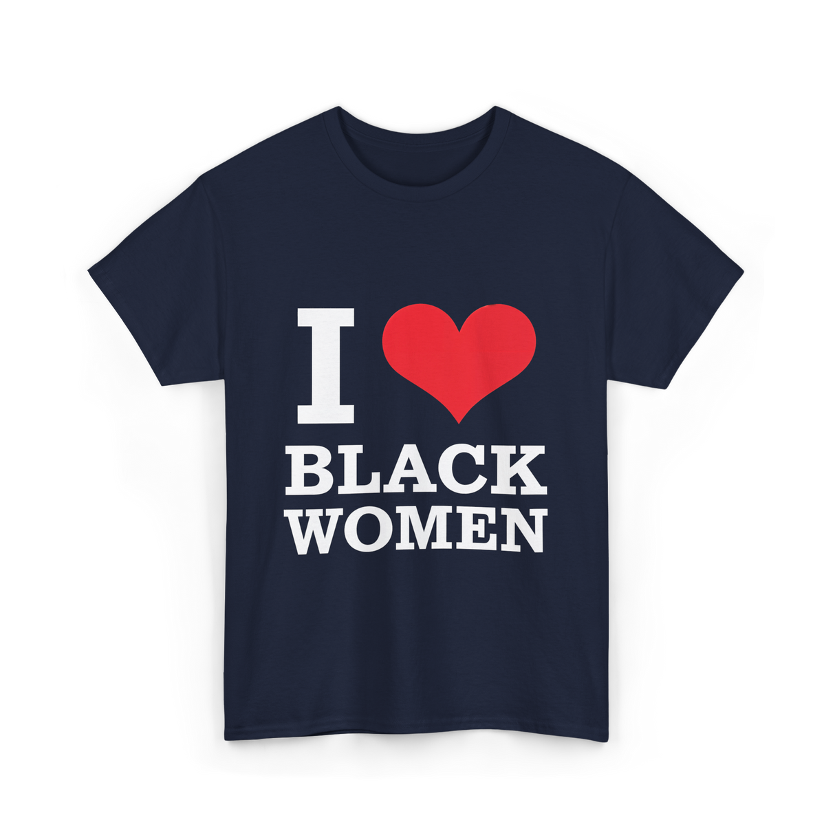 I Love Women Pride T-Shirt - Navy