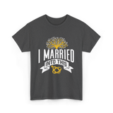 I Married Into This Family Reunion T-Shirt - Dark Heather