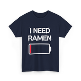 I Need Ramen Noodles T-Shirt - Navy