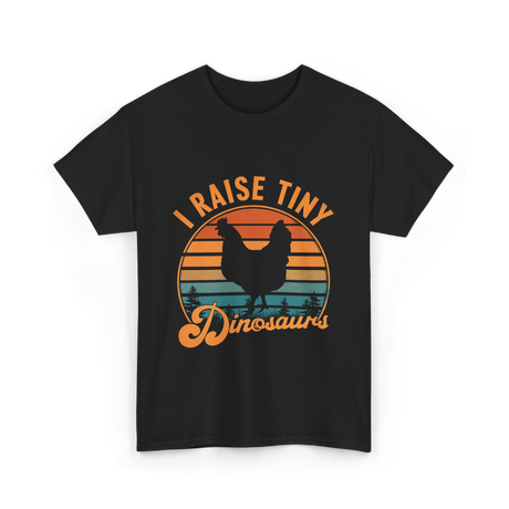 I Raise Tiny Dinosaurs T-Shirt - Black