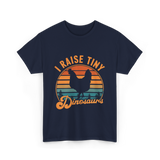 I Raise Tiny Dinosaurs T-Shirt - Navy