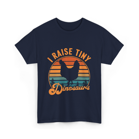 I Raise Tiny Dinosaurs T-Shirt - Navy