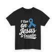 I Run on Jesus Diabetes Awareness T-Shirt - Black