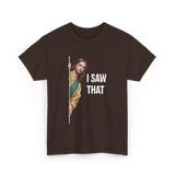 I Saw That Jesus Meme T-Shirt - Dark Chocolate