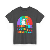 I See You Love You Acceptance Pride T-Shirt - Dark Heather