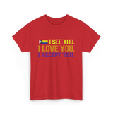 I See You Pride LGBTQ Acceptance T-Shirt - Red