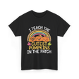 I Teach The Cutest Pumpkins Halloween T-Shirt - Black