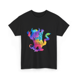 I Teach Wild Things Teacher T-Shirt - Black