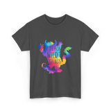 I Teach Wild Things Teacher T-Shirt - Dark Heather