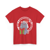 I Want A Hippopotamus Christmas Hippos T-Shirt - Red